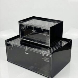 SIZE L กล่องอะคริลิคเลี้ยงงู กล่องงูแบบลิ้นชัก ตัวล็อกแน่น สำหรับงูบอล | SEXY BALLPYTHON